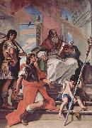 RICCI, Sebastiano Rusticus von Verona sowie ein Engel painting